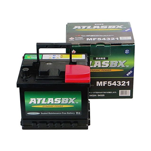 【メーカー直送】Atlasbx ATLASBX standard 欧州車用（DIN） MF543 21 AT 543-21 ATLASBX バッテリー