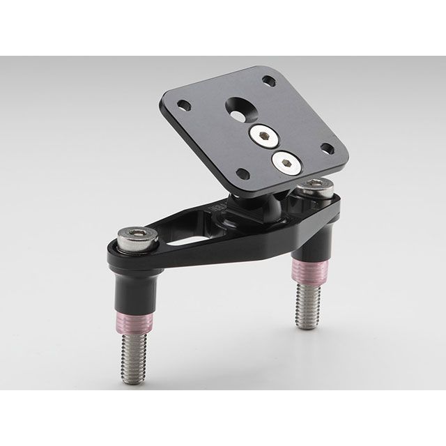 AELLA ナビゲーションステー サインハウスデバイスホルダー用マウント/取付穴間77～81mm可変 Hypermotard950（ホワイト） AE-77024-SH5-WT アエラ 電子機器類 ハイパーモタード950