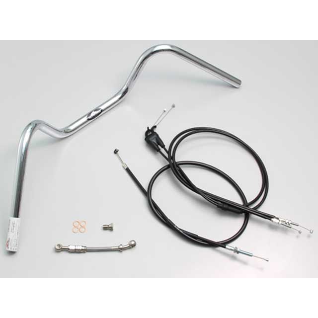 HURRICANE 140フォワードアップ ハンドルSET（クロームメッキ） H309-040C ハリケーン ハンドル関連パーツ XSR125 ABS