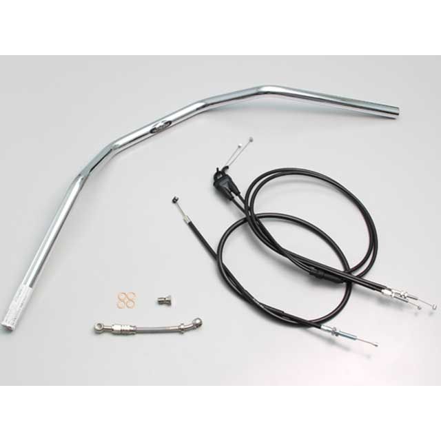 HURRICANE トラッカーHIGH ハンドルSET（クロームメッキ） H309-044C ハリケーン ハンドル関連パーツ XSR125 ABS