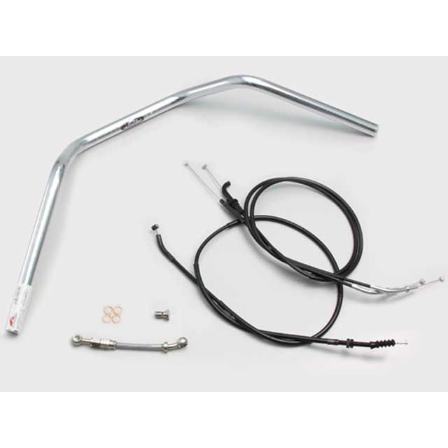 HURRICANE 150アップ2型 ハンドルSET（クロームメッキ） H719-012C ハリケーン ハンドル関連パーツ Z650RS