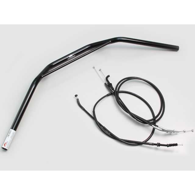 HURRICANE トラッカーHIGH ブリッジ付 ハンドルSET(ブラック) H719-031B ハリケーン ハンドル関連パーツ Z650RS|パークアップ 店