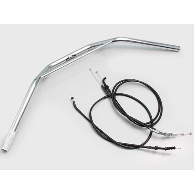 HURRICANE トラッカーHIGH ブリッジ付 ハンドルSET（クロームメッキ） H719-031C ハリケーン ハンドル関連パーツ Z650RS｜パークアップ 店