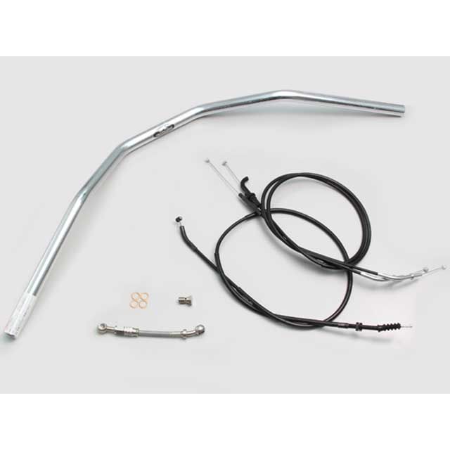HURRICANE スーパートラッカー ハンドルSET（クロームメッキ） H719-032C ハリケーン ハンドル関連パーツ Z650RS｜パークアップ 店