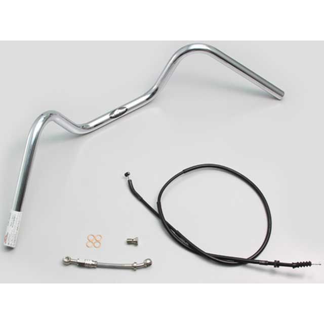 HURRICANE 140フォワードアップ ハンドルSET（クロームメッキ） H719-040C ハリケーン ハンドル関連パーツ Z650RS