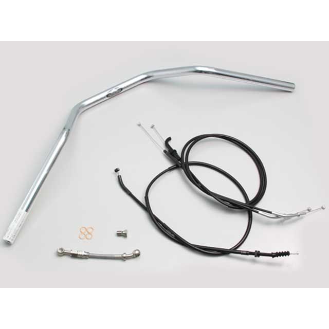 HURRICANE ZII-TYPE ハンドルSET（クロームメッキ） H719-078C ハリケーン ハンドル関連パーツ Z650RS
