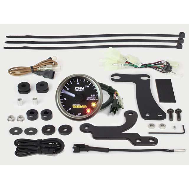 SP TAKEGAWA φ48スモールDNタコメーターキット12500RPM ・05-05-0126 SP武川 タコメーター ダックス125｜パークアップ 店