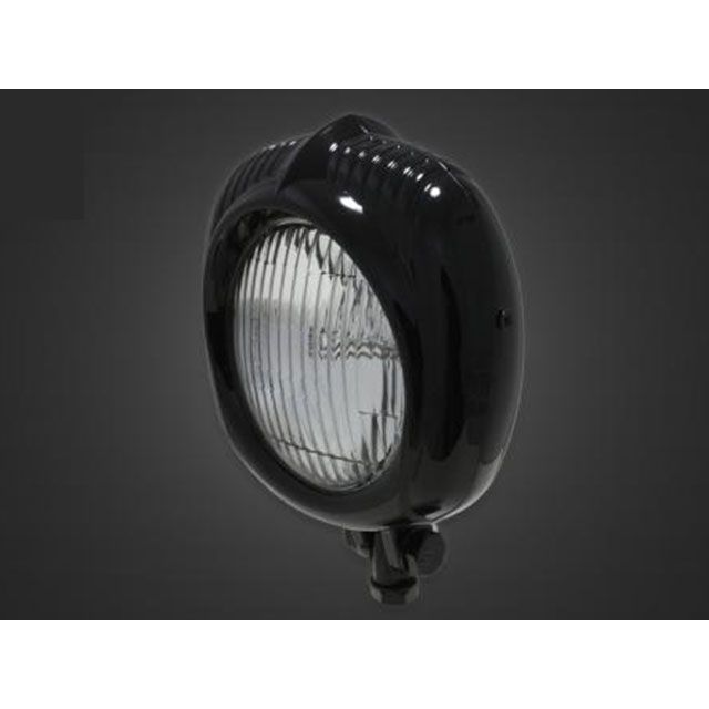 T&F イントルーダーLC250 エレクトロライン54レプリカヘッドライト+ステーSET(タイプC) タイプ ブラック・クリアーレンズ ・4022930 ガレージT&F ヘッドライト・バルブ イントルーダーLC250