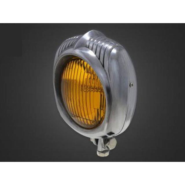 T&F イントルーダーLC250 エレクトロライン54レプリカヘッドライト＋ステーSET（タイプC） タイプ ポリッシュ・イエローレンズ ・4022908 ガレージT&F ヘッドライト・バルブ イントルーダーLC250