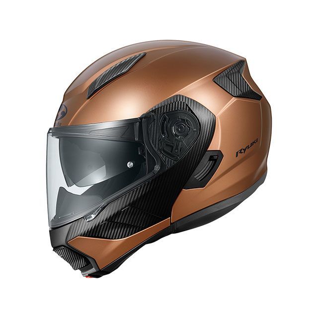 OGK KABUTO RYUKI（フラットブロンズ ） サイズ L/59-60cm メーカー在庫あり オージーケーカブト システムヘルメット（フリップアップ）