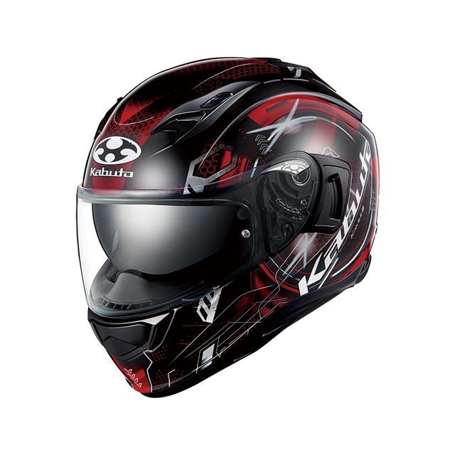 OGK KABUTO カムイ-3（ブラックレッド） サイズ M/57-58cm メーカー在庫あり オージーケーカブト フルフェイスヘルメット