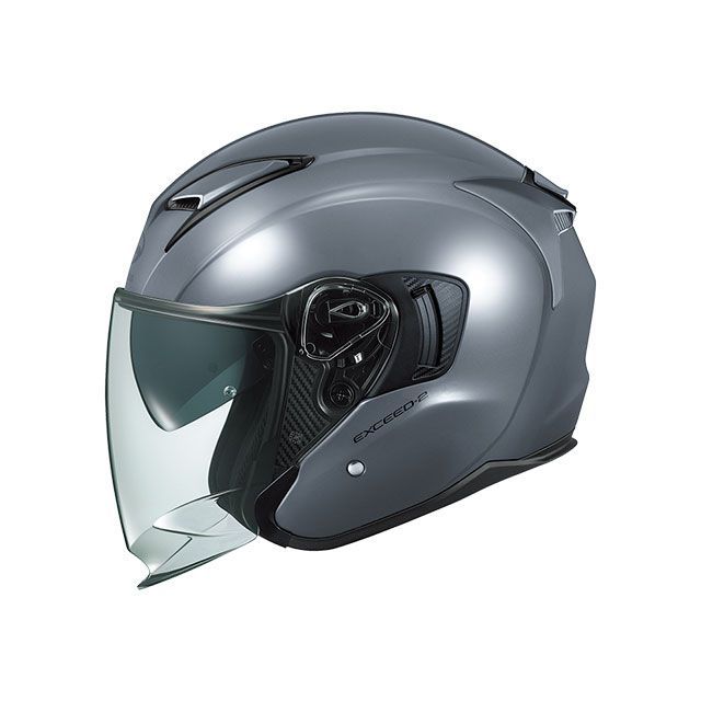 OGK KABUTO エクシード-2（グレー） サイズ M/57-58cm メーカー在庫あり オージーケーカブト ジェットヘルメット