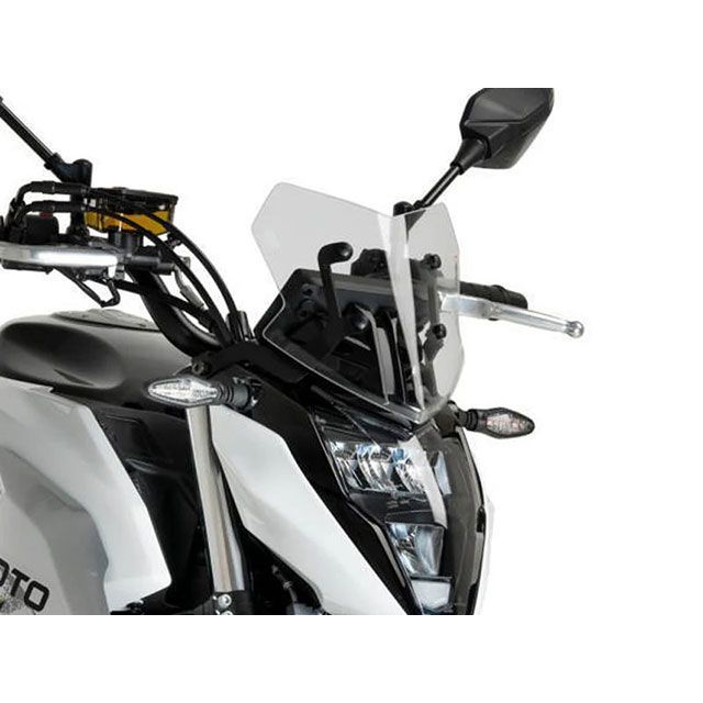 Puig ニュージェネレーションNKスクリーン SPORT(クリア) 21653W プーチ スクリーン関連パーツ CFMOTO 650 NK|パークアップ 店