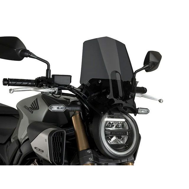 Puig NEWジェネレーション SPORT（ダークスモーク） 21960F プーチ スクリーン関連パーツ CB650R NEO SPORTS CAFE ECLUTCH CB650R NEO SPORTS CAFE｜パークアップ 店