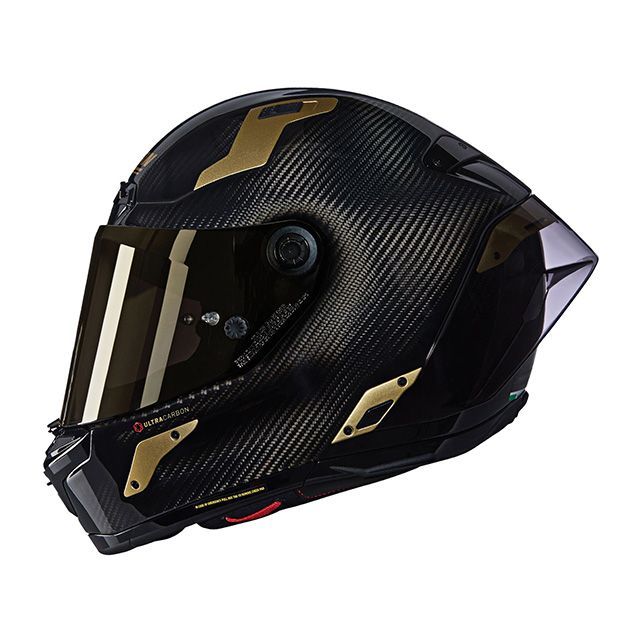 NOLAN X804RS ウルトラカーボン AUREO 330（ゴールド） サイズ XL 49853 メーカー在庫あり ノーラン フルフェイスヘルメット｜パークアップ 店 55,481円