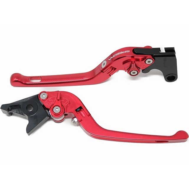 SPEEDRA アジャストレバー 3D可倒式（レバー本体カラー：レッド） アジャスターカラー レッド LVDG091RD-RD SPEEDRA レバー XMAX250
