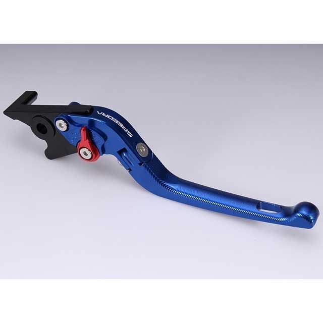 SPEEDRA アジャストブレーキレバー 3D可倒式(レバー本体カラー:ブルー) アジャスターカラー ブラック LVDG082BE-BK SPEEDRA レバー