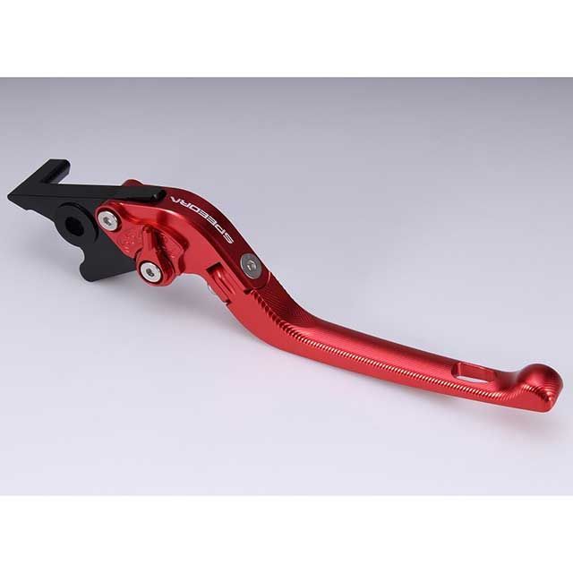 SPEEDRA アジャストブレーキレバー 3D可倒式（レバー本体カラー：レッド） アジャスターカラー ブルー LVDG082RD-BE SPEEDRA レバー