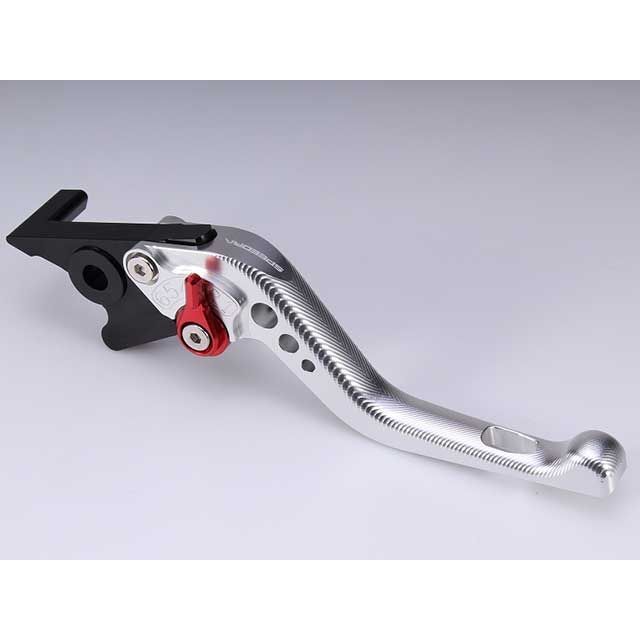 SPEEDRA アジャストブレーキレバー 3Dショート（レバー本体カラー：シルバー） アジャスターカラー チタン LVFG082SR-TM SPEEDRA レバー