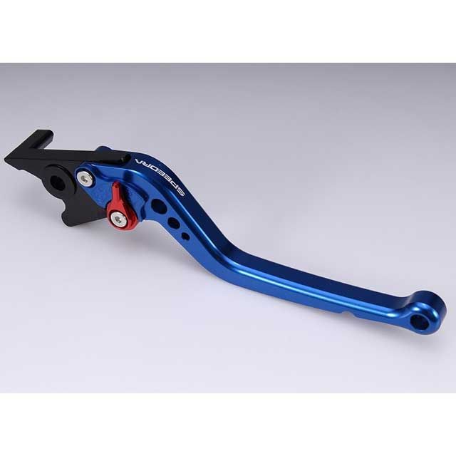 SPEEDRA アジャストブレーキレバー スタンダードロング（レバー本体カラー：ブルー） アジャスターカラー チタン LVBG092BE-TM SPEEDRA レバー MT-07 Y-AMT