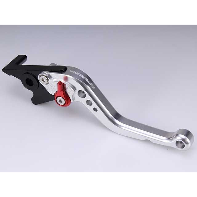 SPEEDRA アジャストブレーキレバー スタンダードショート（レバー本体カラー：シルバー） アジャスターカラー ゴールド LVCG092SR-GD SPEEDRA レバー MT-07 Y-AMT