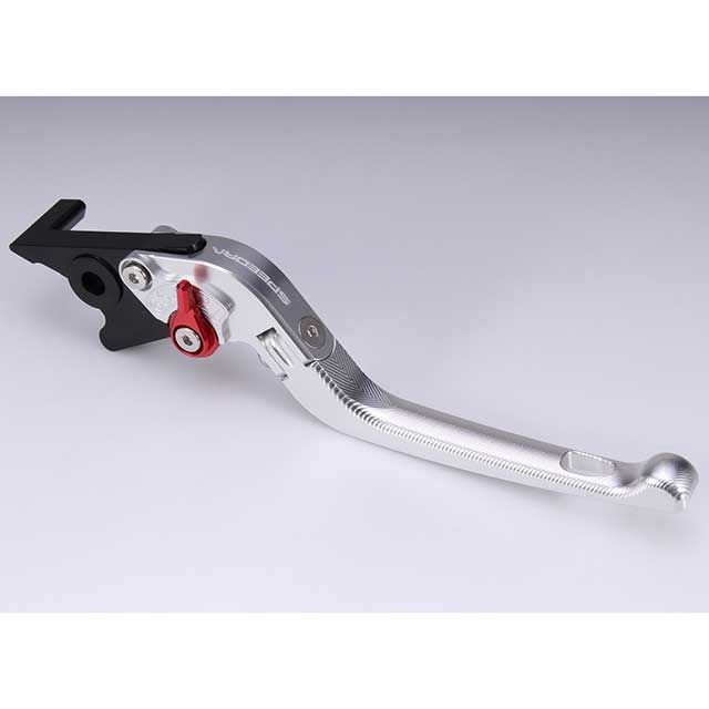 SPEEDRA アジャストブレーキレバー 3D可倒式(レバー本体カラー:シルバー) アジャスターカラー シルバー LVDG092SR-SR SPEEDRA レバー MT-07 Y-AMT