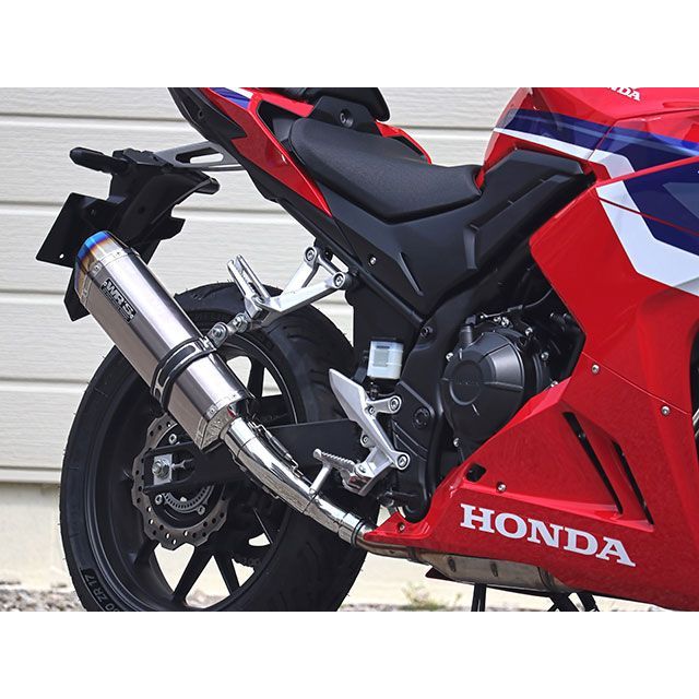 WR’S JMCA スリップオン SS-OVAL ロング ソリッドチタン OV1470JM ダブルアールズ マフラー本体 CBR400R|パークアップ 店
