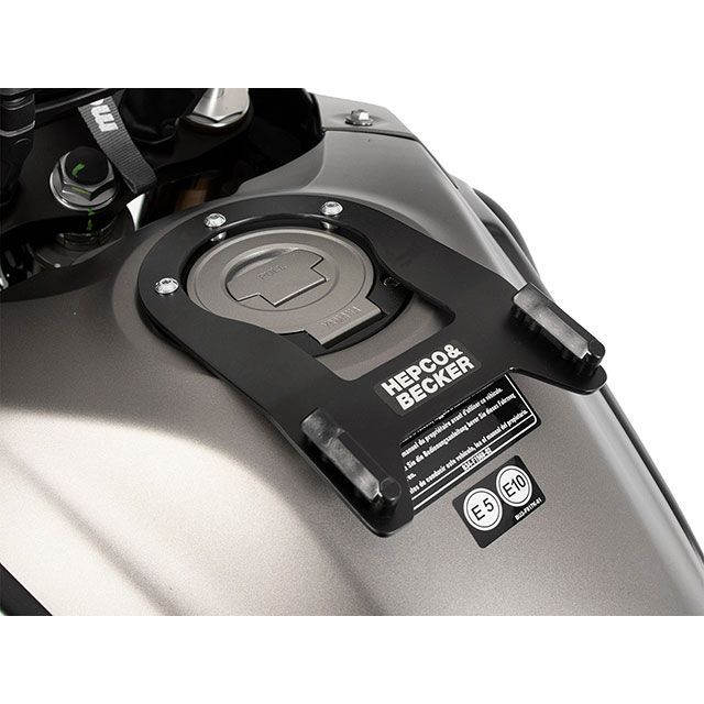 HEPCO＆BECKER タンクリング「MultiBASIC/マルチベーシック」タンクバッグホルダー（ブラック） 516-4582-0001 ヘプコ＆ベッカー ツーリング用バッグ Tenere 700