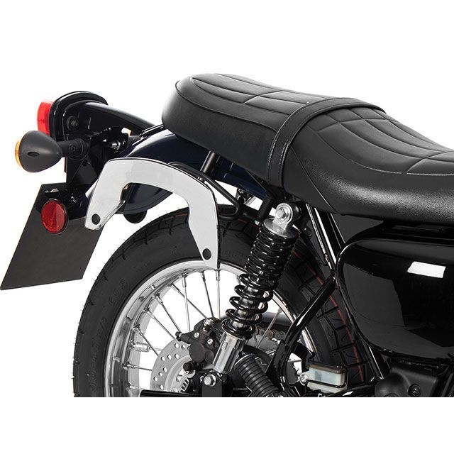 HEPCO＆BECKER サイドソフトケースホルダー「C-Bow」（クローム） 630-2555-0002 ヘプコ＆ベッカー キャリア・サポート Meguro S1 W 230