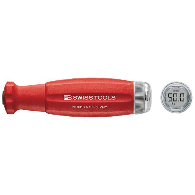 PBSWISSTOOLS 9318.A10-50JCBB プリセット型 金モール用 デジタルトルクハンドル V02 トルク活動の領域0.1-0.5Nm 9318.A10-50JCBB 製造業者店卸し資産あり PBスイスツールズ お手々物の具
