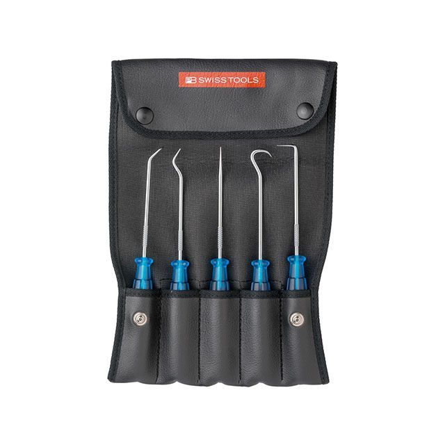 PBSWISSTOOLS 7685.SET 5本組 ピックツールセット ロールケース付 7685.SET メーカー在庫あり PBスイスツールズ ハンドツール