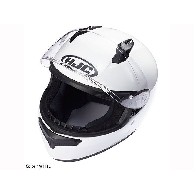 HJC C10 ソリッド(ホワイト) サイズ XL HJH232WH01XL メーカー在庫あり エイチジェイシー フルフェイスヘルメット|パークアップ 店