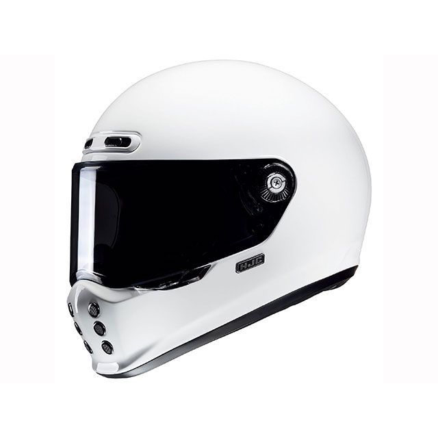 HJC V10 ソリッド（ホワイト） サイズ S HJH248WH01S メーカー在庫あり エイチジェイシー フルフェイスヘルメット 22,800円