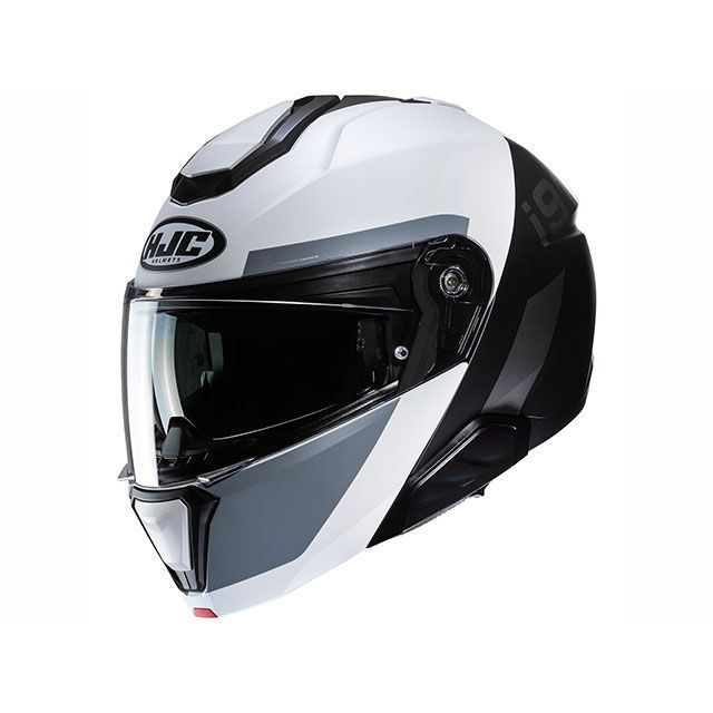 HJC i91 ビナ（ブラック/ホワイト） サイズ L HJH271BK51L メーカー在庫あり エイチジェイシー フルフェイスヘルメット 24,303円