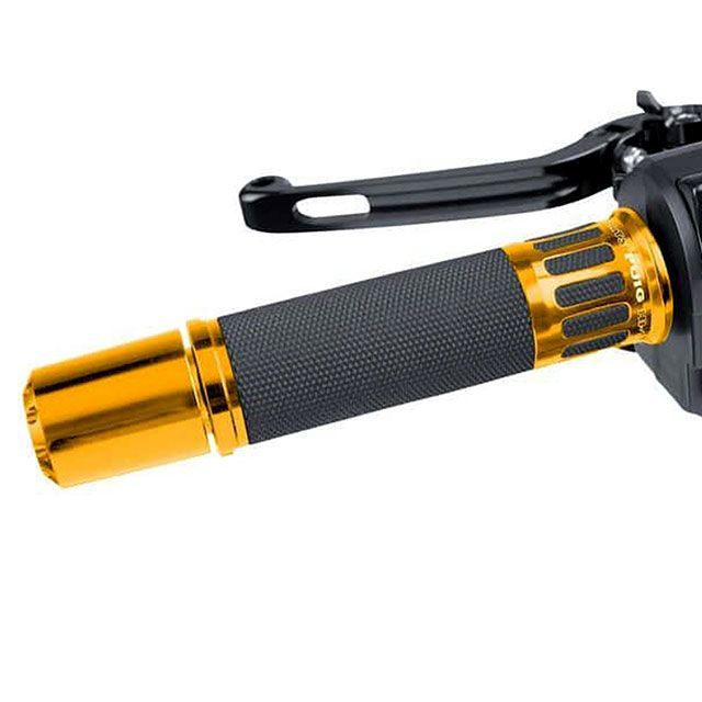 Puig HI-TECH RACINGグリップ 123mm（ゴールド） 8188O プーチ グリップ関連パーツ 汎用｜パークアップ 店
