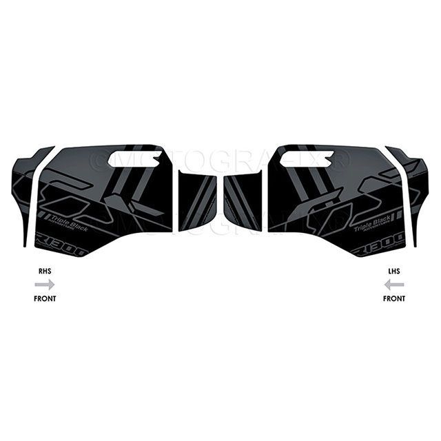 MOTOGRAFIX ボディパッド ニーパッド MT-KB051TB モトグラフィックス ドレスアップ・カバー R1300GS Adventure|パークアップ 店