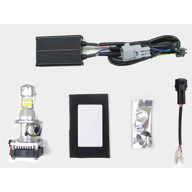 PROTEC 64026-02 LHL-K06 H4LEDヘッドライトバルブkit（ライトレス）3000k 64026-02 プロテック ヘッドライト・バルブ メグロS1 W230