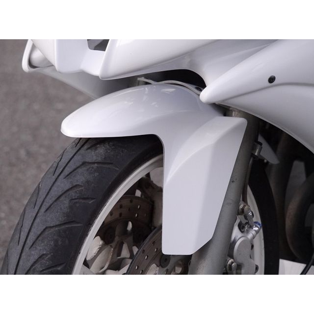 Saitaniya Factory フロントフェンダー 仕様 白ゲル 3Y90F25FF-W 才谷屋ファクトリー フェンダー FZR250R|パークアップ 店
