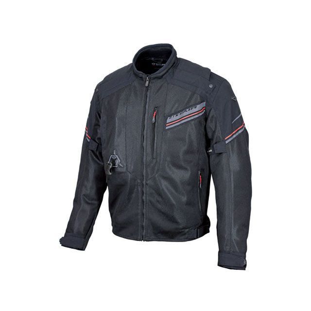 hit air MX-9 エアバッグメッシュジャケット/エアバック装備（ブラック） サイズ 3XL ヒットエアー ジャケット｜パークアップ 店