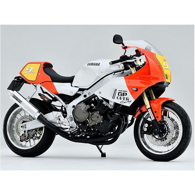 OVER RACING SESMIC-IV 3-1 OPアンダーカウル対応（ブラック） ・25-453-041B オーバーレーシング マフラー本体 XSR900GP