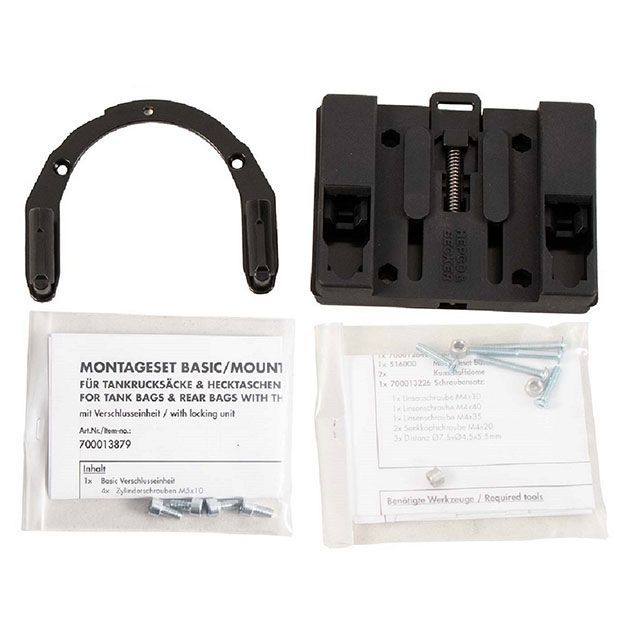 HEPCO＆BECKER タンクリングフィッティング ベーシック 5169551 00 01 ヘプコ＆ベッカー ツーリング用バッグ NT1100｜パークアップ 店