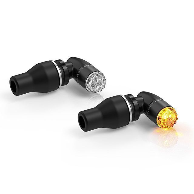 RIZOMA Body Light Unit indicator 1 function FR070BM＋FR440B pair set（マットブラック） TS076BM リゾマ ウインカー関連パーツ 汎用