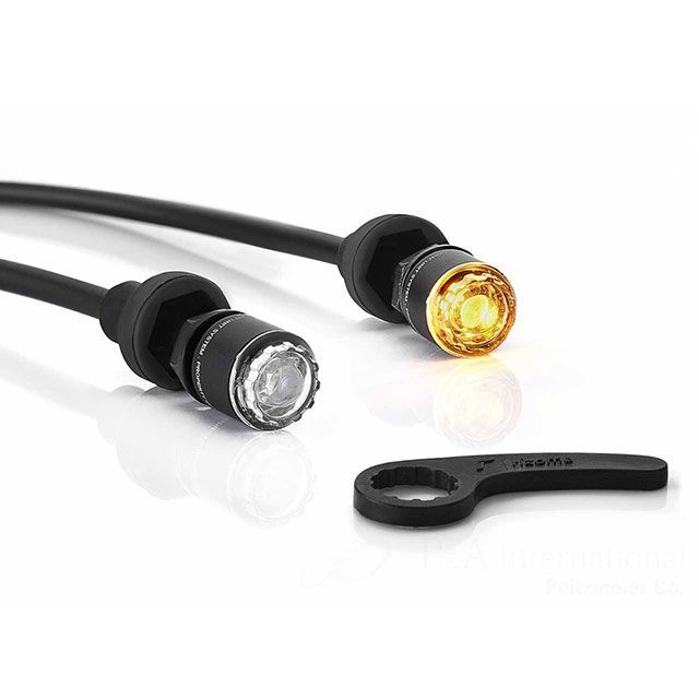 RIZOMA 「Light Unit」indicator 1 function pair set（マットブラック） TS070BM リゾマ ウインカー関連パーツ 汎用
