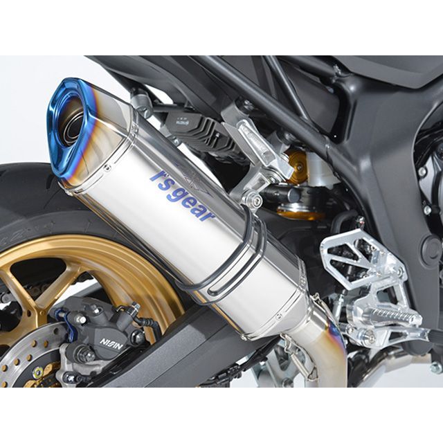 R’s GEAR GP SPECフルエキゾースト（チタンポリッシュ） GH63-T1ST アールズギア マフラー本体 CB1000 HORNET CB1000 HORNET/SP