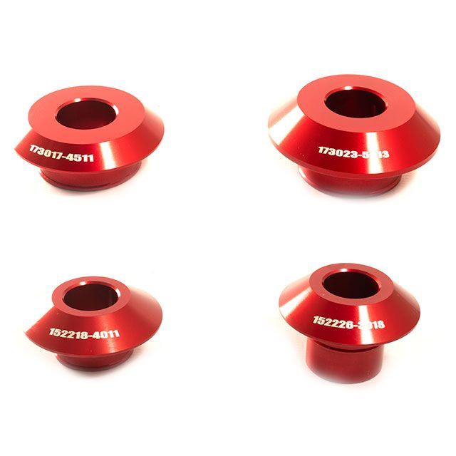 TERAMOTO パフォーマンスカラー CBR250RR 17-/20- フロント/リアセット（レッド） H-SET03-01 テラモト その他ホイール CBR250RR