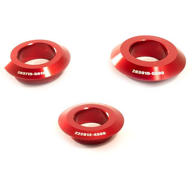 TERAMOTO パフォーマンスカラー GSX-S1000/GT/GX 22-/KATANA 22- フロント/リアセット（レッド） S-SET03-01 テラモト その他ホイール