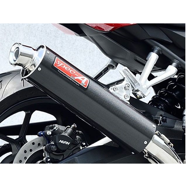 YAMAMOTO RACING 24-CBR650R E-Clutch SPEC-A TI 4-2-1 カーボン 10651-21TCN ヤマモトレーシング マフラー本体 CBR650R E-Clutch