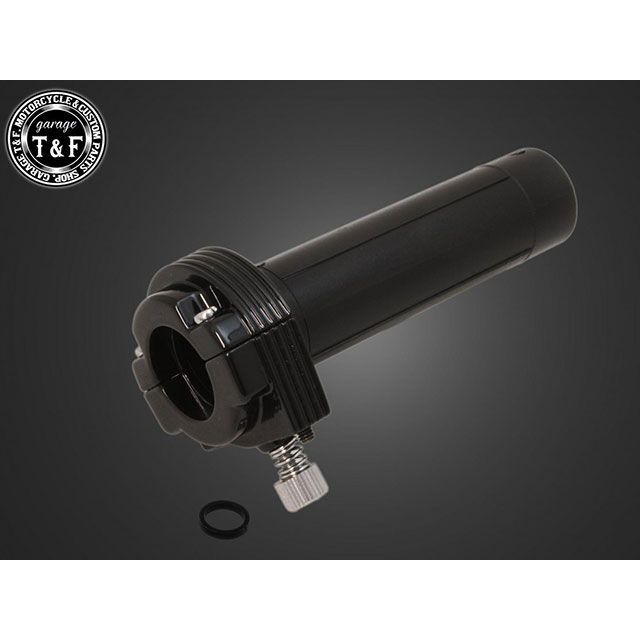 T&F マグナ250 スロットルハウジング（ブラック） ・4024572 ガレージT&F その他ハンドル関連パーツ マグナ250S マグナ250