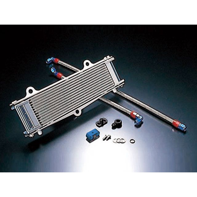 ACTIVE オイルクーラーキット（上廻し前）ストレート ＃8 9-13R（耐熱ホースカバー仕様） AC14067413 アクティブ オイルクーラー｜パークアップ 店
