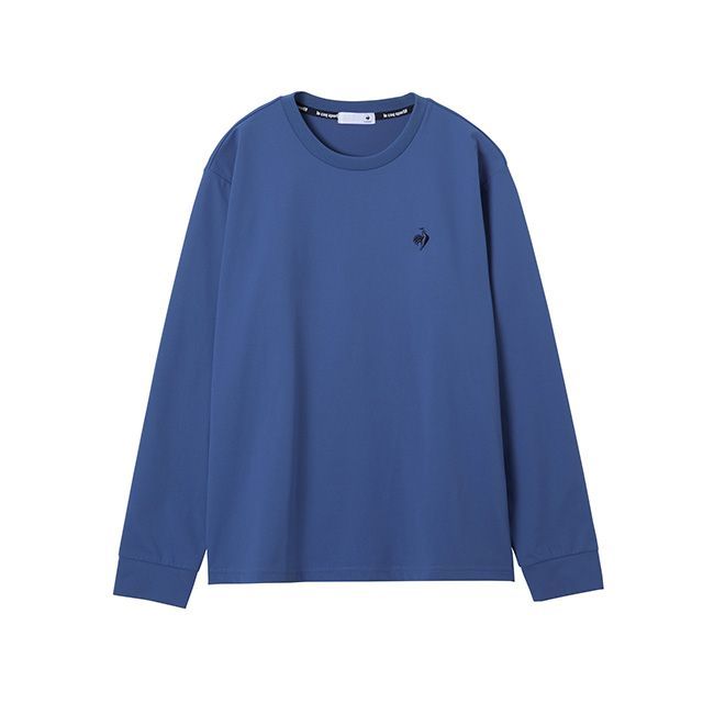 le coq sportif ヘランカ 長袖Tシャツ（ブルー） サイズ M LT5FLT01L ルコック アウトドア用ウェア